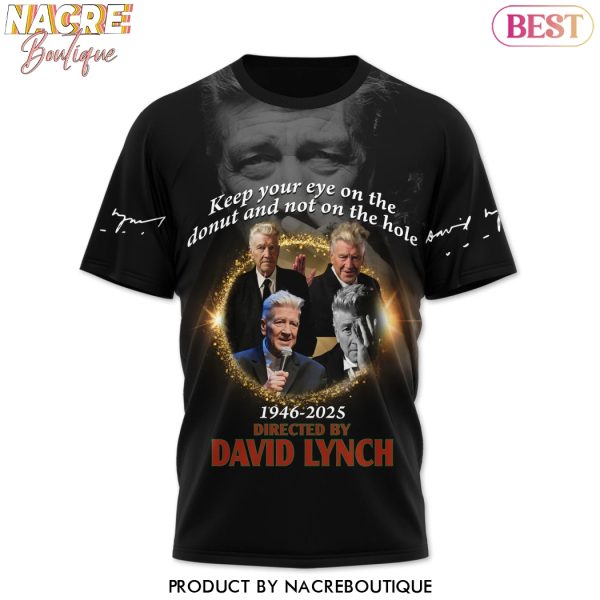 1946-2025 Directed By David Lynch 3D T-Shirt