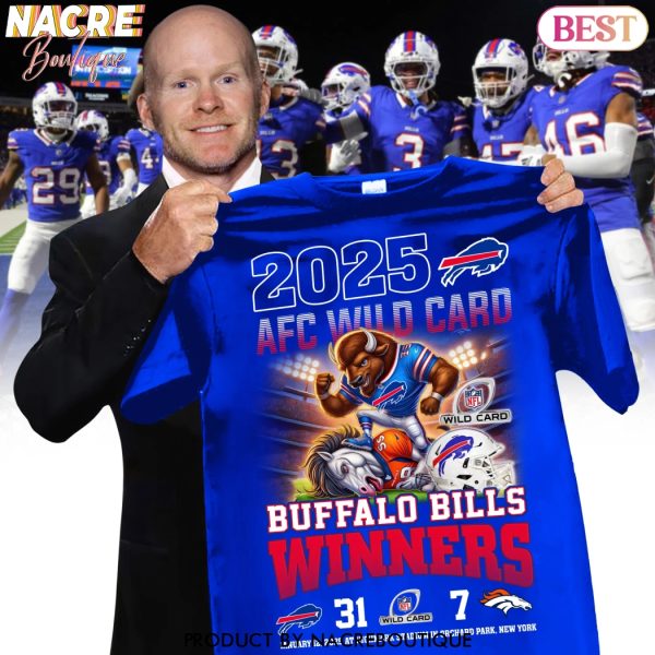 2025 AFC Wild Card Buffalo Bills Winner Unisex T-Shirt