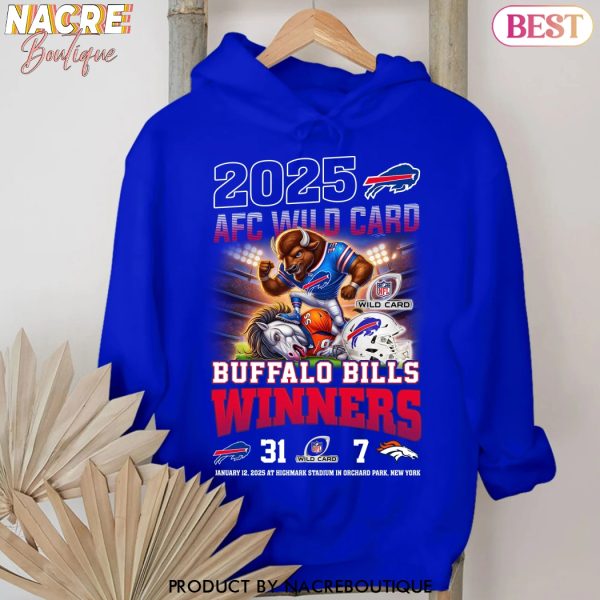 2025 AFC Wild Card Buffalo Bills Winner Unisex T-Shirt