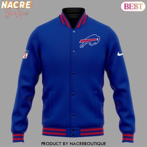 2025 Buffalo Bills Football Baseball Jacket