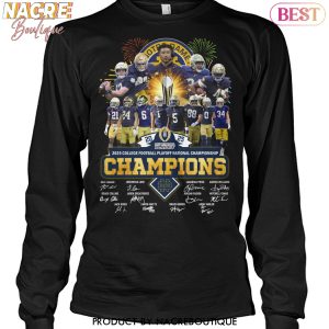 2025 College Football National Championship Notre Dame Fighting Irish Signature Unisex T-Shirt