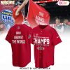 2025 Goodyear Cotton Bowl Classic Champions On Our Way To The A Ohio State Buckeyes – Ohio Against The World Baseball Jersey – Black