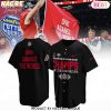 2025 Goodyear Cotton Bowl Classic Champions On Our Way To The A Ohio State Buckeyes – Ohio Against The World Baseball Jersey – White