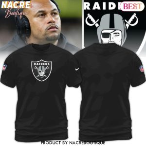 2025 Las Vegas Raiders Football 3D T-Shirt – Black