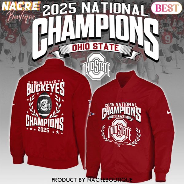 2025 National Champions Ohio State Buckeyes Baseball Jacket