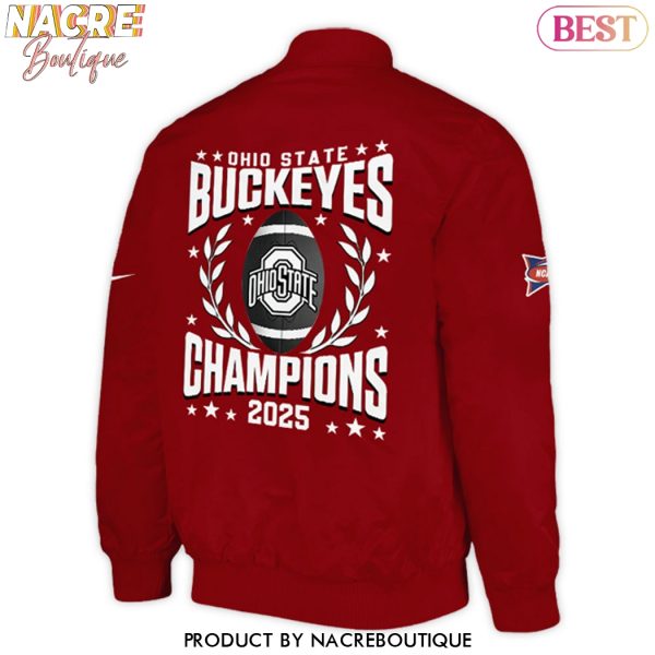 2025 National Champions Ohio State Buckeyes Baseball Jacket