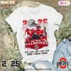 CFP National Champions Ohio State Buckeyes 2024-2025 Signature Unisex T-Shirt