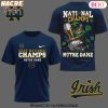 2026 CFP National Champions Champs On Our Way To The A Notre Dame Fighting Irish 3D T-Shirt – Blue