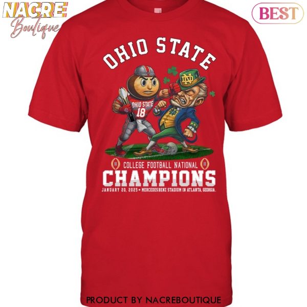 2025 Ohio State Buckeyes College Football National Champions Unisex T-Shirt