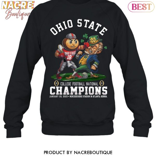 2025 Ohio State Buckeyes College Football National Champions Unisex T-Shirt