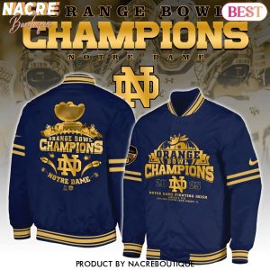 Notre Dame Fighting Irish Football Champions Orange Bowl 2024 3D T-Shirt