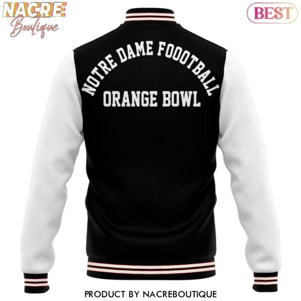 2025 Orange Bowl Notre Dame Fighting Irish Football Baseball Jacket