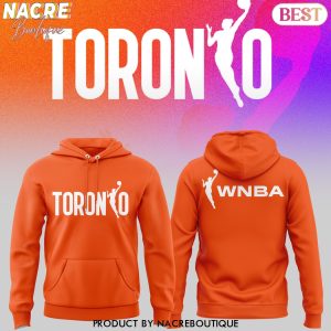 2025 Toronto Tempo Women Basketball Design Hoodie – Orange