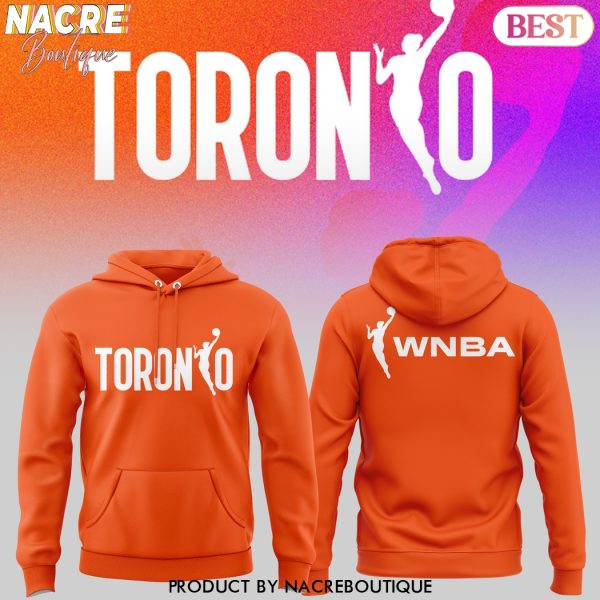 2025 Toronto Tempo Women Basketball Design Hoodie – Orange