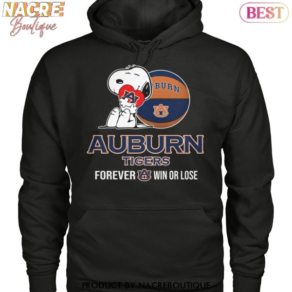 Auburn Tigers Basketball Forever Win Or Lose Unisex T-Shirt