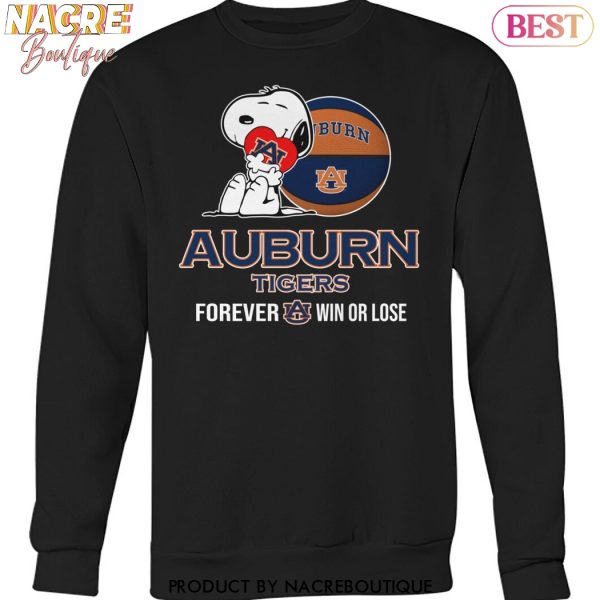 Auburn Tigers Basketball Forever Win Or Lose Unisex T-Shirt