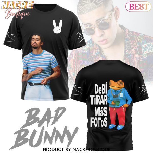 Bad Bunny Debi Tiirar Mas Fotos Signature 3D T-Shirt