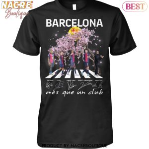 Barcelona Mes Que Un Club Signature Unisex T-Shirt