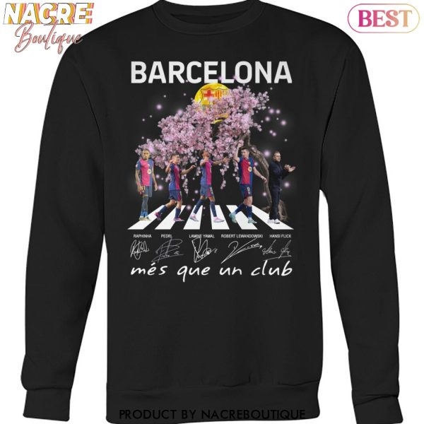 Barcelona Mes Que Un Club Signature Unisex T-Shirt