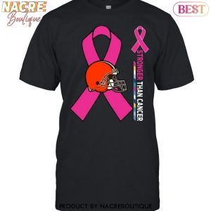 Cleveland Browns Stronger Than Cancer Unisex T-Shirt