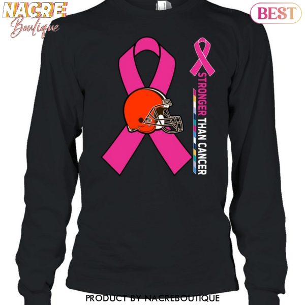 Cleveland Browns Stronger Than Cancer Unisex T-Shirt