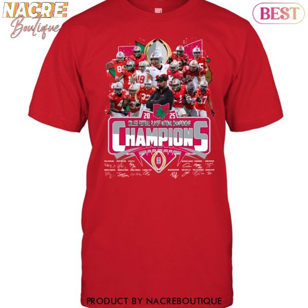 College Football National Championship Ohio State Buckeyes Signature Unisex T-Shirt