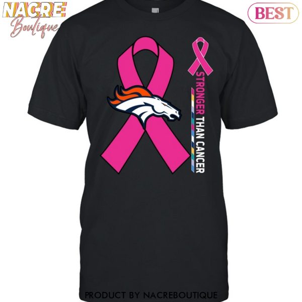 Denver Broncos Stronger Than Cancer Unisex T-Shirt