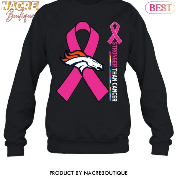 Denver Broncos Stronger Than Cancer Unisex T-Shirt