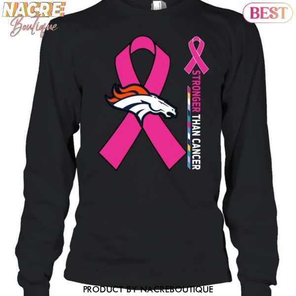 Denver Broncos Stronger Than Cancer Unisex T-Shirt