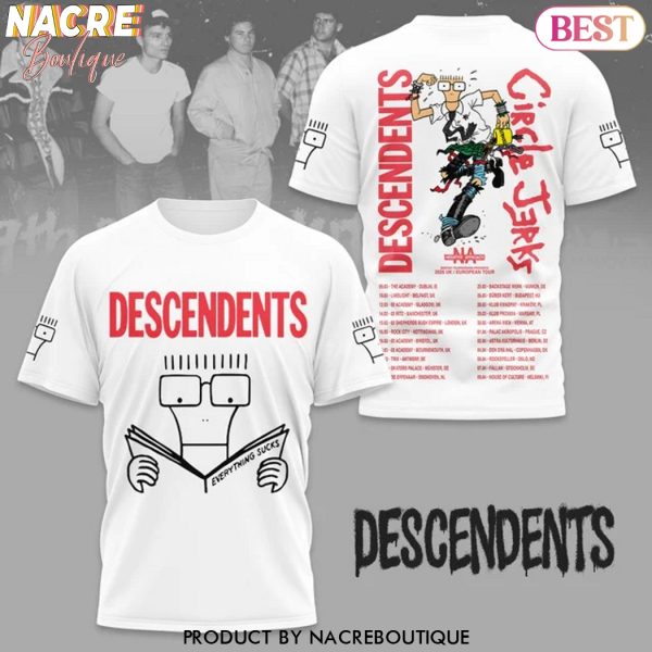 Descendents Circle Jerks 3D T-Shirt