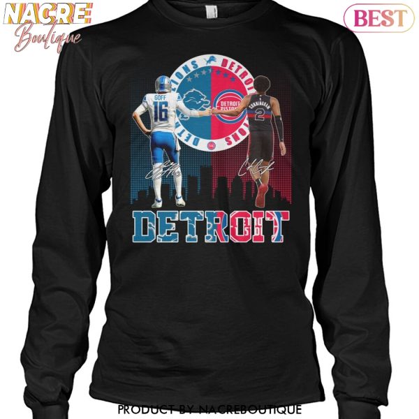 Detroit Lions x Detroit Pistons Signature Unisex T-Shirt