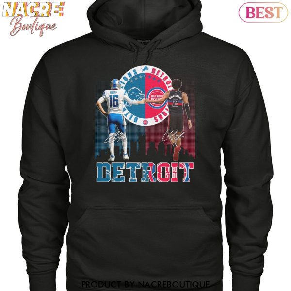 Detroit Lions x Detroit Pistons Signature Unisex T-Shirt