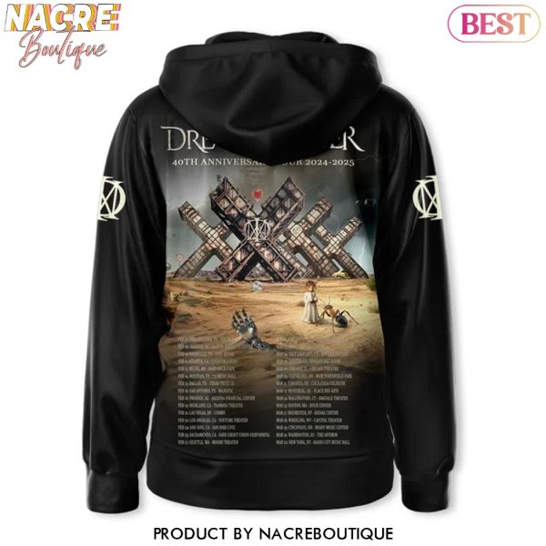 Dream Theater 40th Anniversary Tour 2024-2025 Hoodie