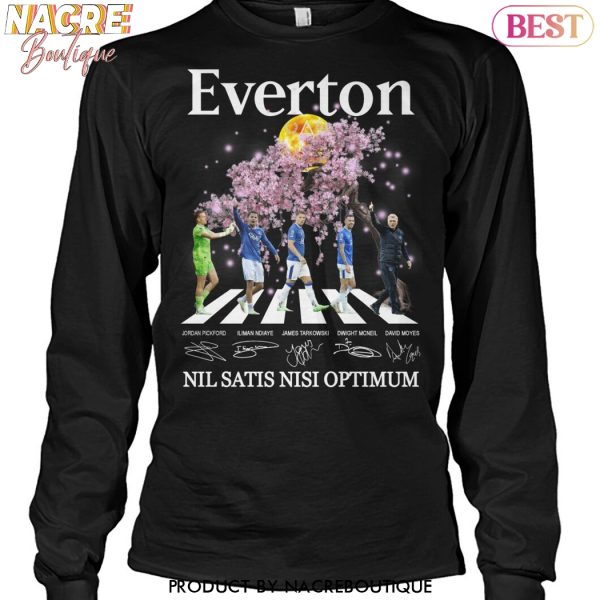 Everton Nil Satis Nisi Optimum Signature Unisex T-Shirt