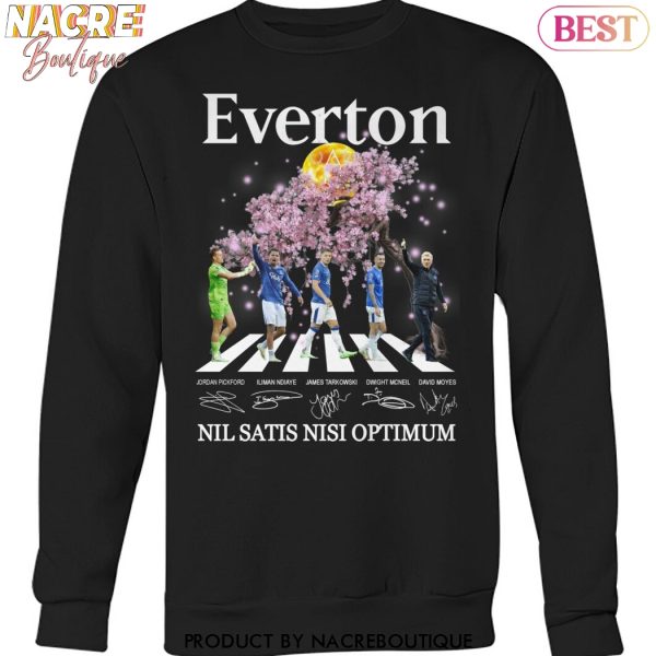 Everton Nil Satis Nisi Optimum Signature Unisex T-Shirt