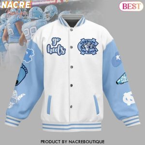 God First Family Second Then North Carolina Tar Heels Baseball Jacket