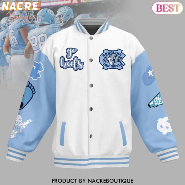 God First Family Second Then North Carolina Tar Heels Baseball Jacket