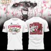 Goodyear Cotton Bowl 2025 Champions Ohio State Buckeyes 3D T-Shirt – Red