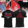 Goodyear Cotton Bowl 2025 Champions Ohio State Buckeyes Against The World 3D T-Shirt