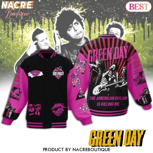 Green Day – The American Dream Is Killing Me Baseball Jacket