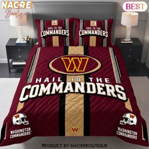 Hail To The Washington Commanders Bedding Set