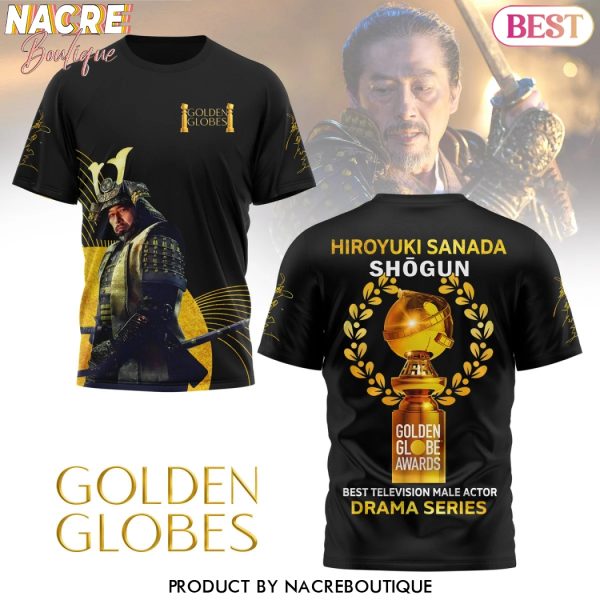 Hiroyuki Sanada Shogun Golden Globe Awards 3D T-Shirt