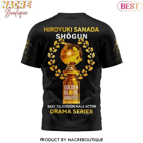 Hiroyuki Sanada Shogun Golden Globe Awards 3D T-Shirt