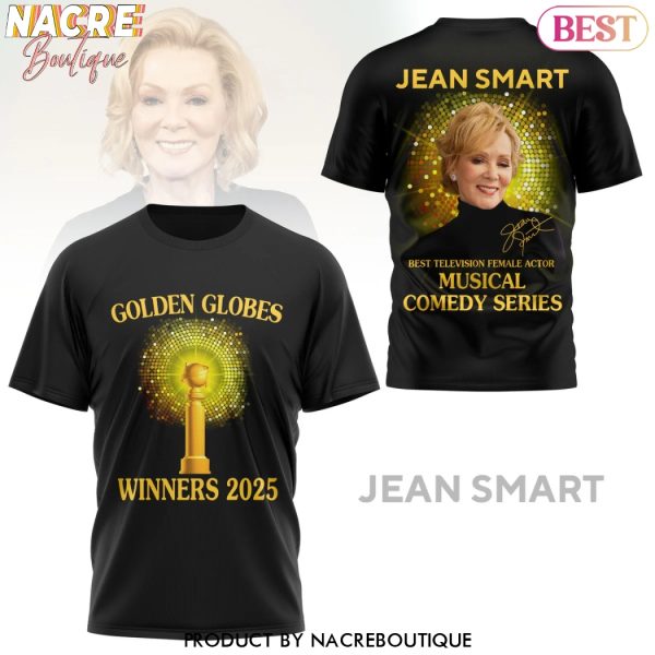 Jean Smart Musical Comeby Series Golden Globes Winner 2025 3D T-Shirt