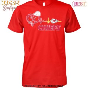 2024 AFC Champs Kansas City Chiefs 3D T-Shirt – White