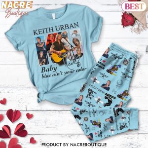 Keith Urban – Baby Blue Aint Your Color Pajamas Set