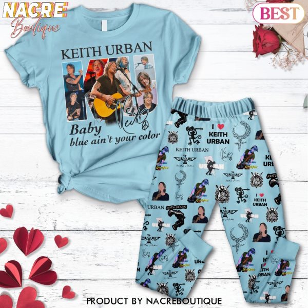 Keith Urban – Baby Blue Aint Your Color Pajamas Set