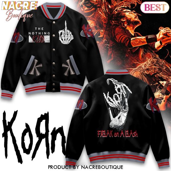 Korn The Nothing Baseball Jacket