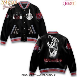 Korn The Nothing Baseball Jacket