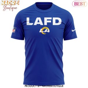 LAFD Los Angeles Rams Design 3D T-Shirt